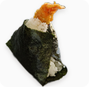 エビ天おにぎり写真