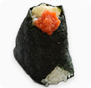 明太子おにぎり写真