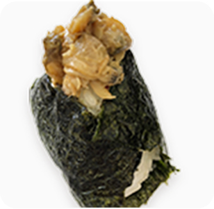 アサリの佃煮おにぎり写真