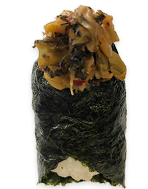 からし高菜おにぎり写真