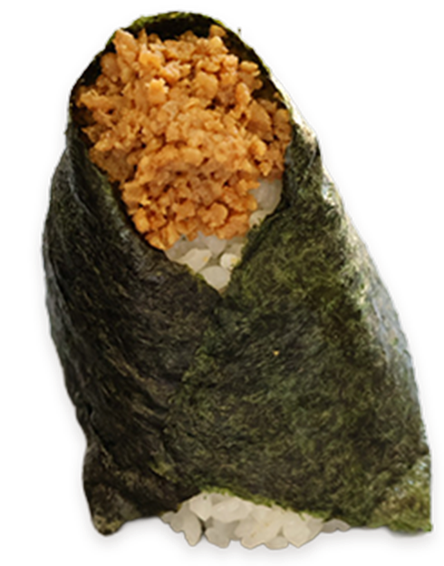 とりそぼろおにぎり写真